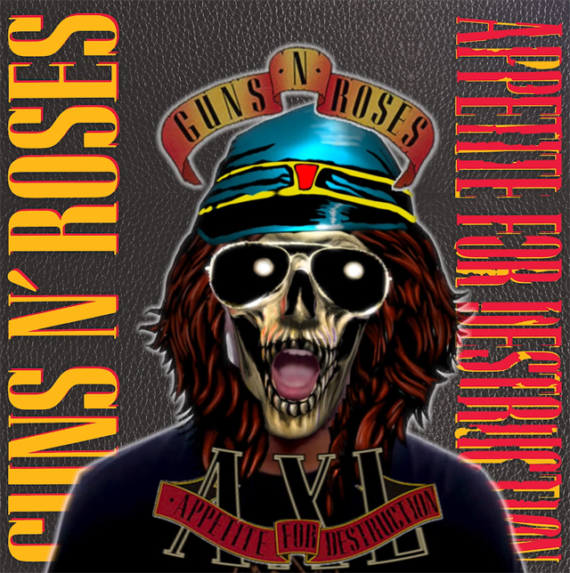 Guns N' Roses AR mask