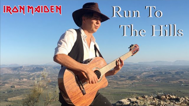 Run To The Hills (IRON MAIDEN) Acoustic - Classical Fingerstyle Guitar by Thomas Zwijsen