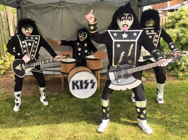 KISS scarecrows 2019