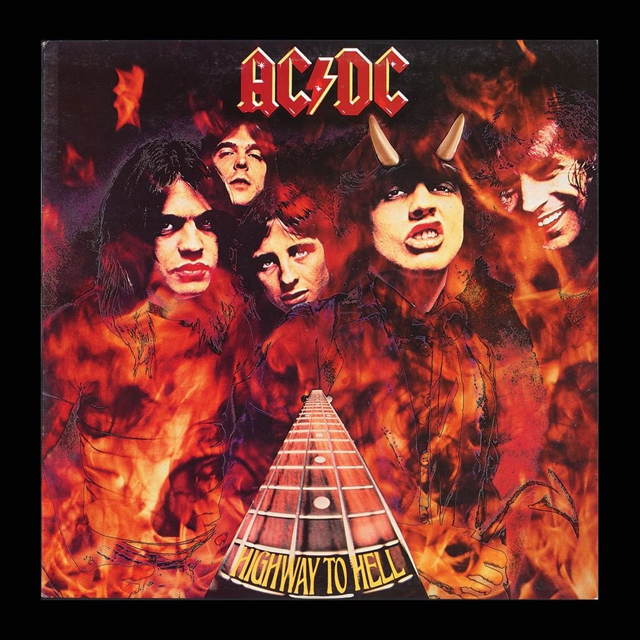 AC/DC / Highway to Hell [original cover art]