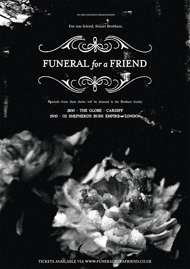Funeral For A Friend special charity shows 2019