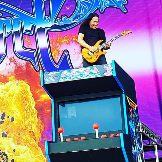 DragonForce Add Giant Arcade Games To Their Live Show