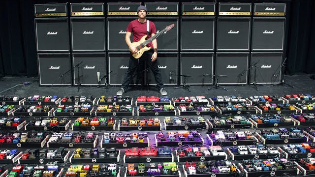 Rob Scallon - World's Largest Guitar Effect Pedalboard