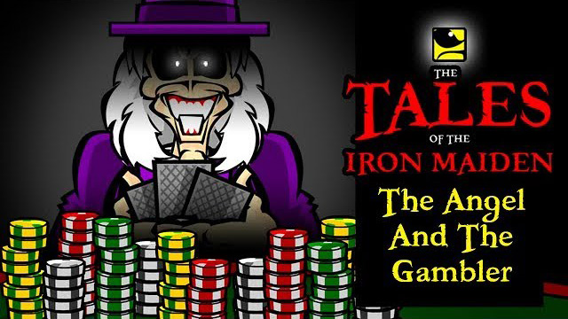 The Tales Of The Iron Maiden - THE ANGEL AND THE GAMBLER - MaidenCartoons Val Andrade