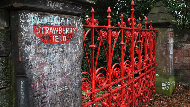 Strawberry Field in Woolton, Liverpool (Image credit: Jim Dyson - Getty)