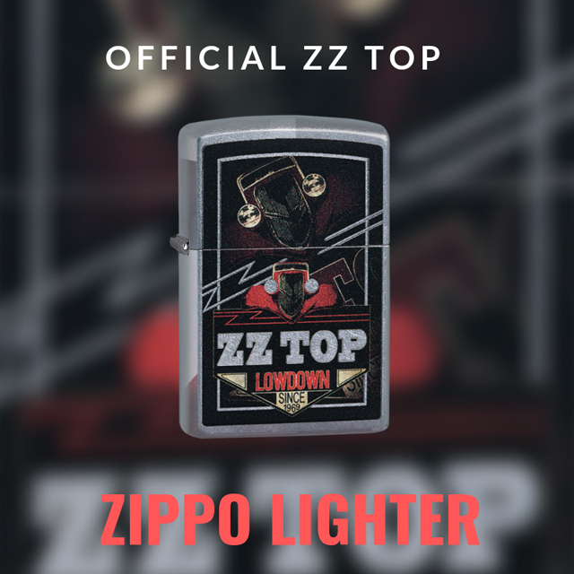 Official ZZ Top Zippo lighter