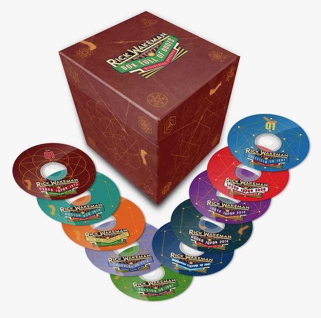 Rick Wakeman / Box Of Boots: Set Of 10 Live CDs: Official Bootleg Series