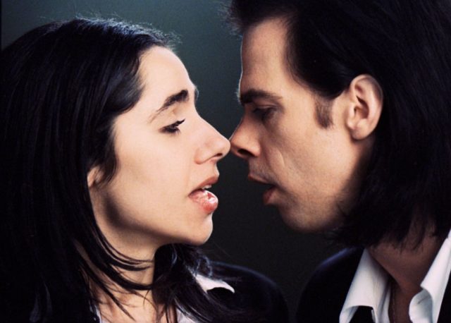 PJ Harvey and Nick Cave  - CREDIT: Dave Tonge/Getty Images