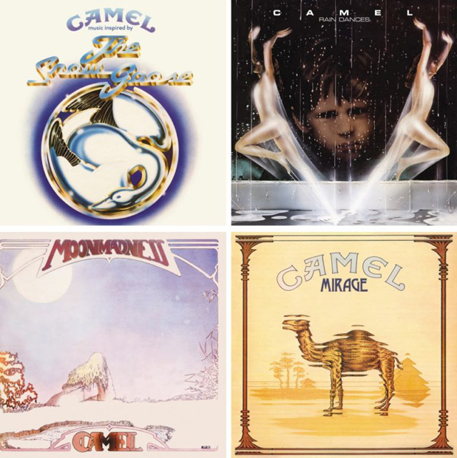 Camel - Mirage, The Snow Goose, Moonmadness and Rain Dances are reissued on 180 gram black vinyl