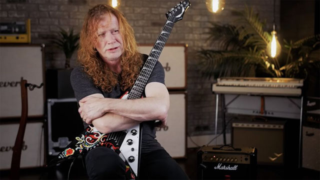 Megadeth's Dave Mustaine (Image credit: Reverb)