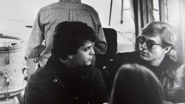 Lou Reed and Andy Warhol - CREDIT: LINDSAY FRANCE/CORNELL MARKETING