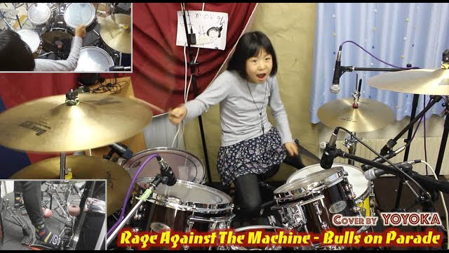 Bulls on Parade - Rage Against The Machine / Cover by Yoyoka, 10 year old