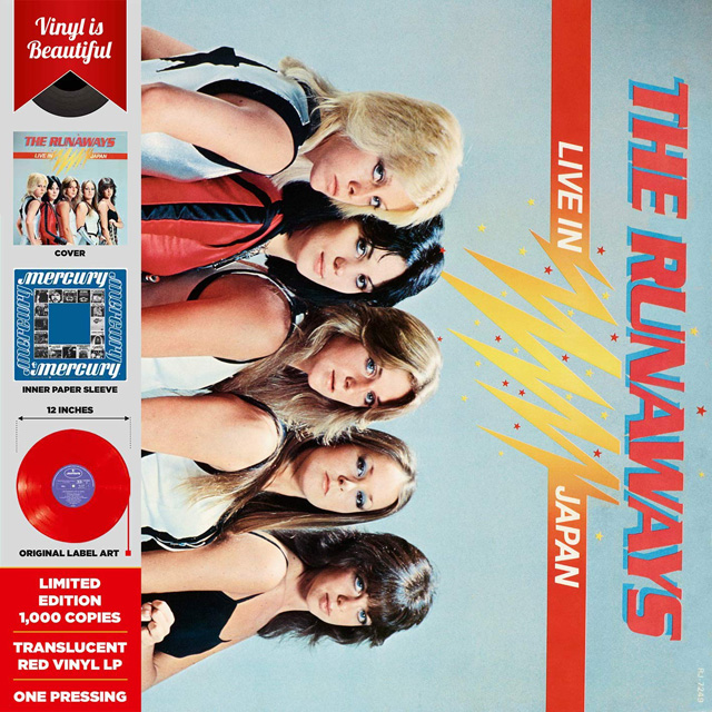 The Runaways / LIVE IN JAPAN [RED IMPORT version]