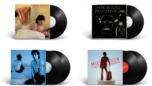 Mick Jagger solo album catalog 180-Gram, half-speed remastered vinyl