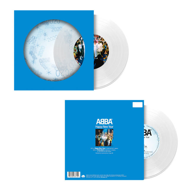 ABBA / Happy New Year: Collector's Edition Clear Vinyl