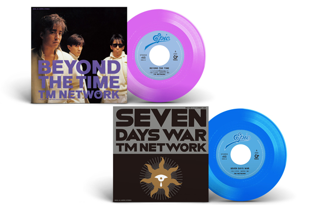 TM NETWORK / BEYOND THE TIME (メビウスの宇宙を越えて) & SEVEN DAYS WAR [7インチ・アナログレコード]