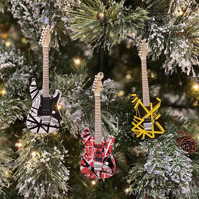 The Van Halen Store - EVH Guitar Ornaments