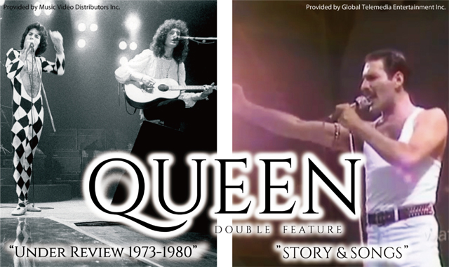 「QUEEN：Under Review 1973-1980」 「QUEEN：Story & Songs」