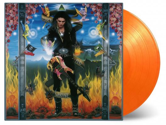 Steve Vai / Passion and Warfare [180g LP / flaming (yellow & orange marbled) coloured vinyl]