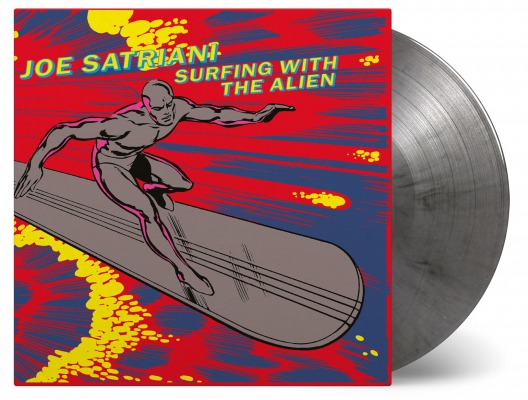 Joe Satriani / Surfing with the Alien [180g LP / silver & black marbled vinyl]