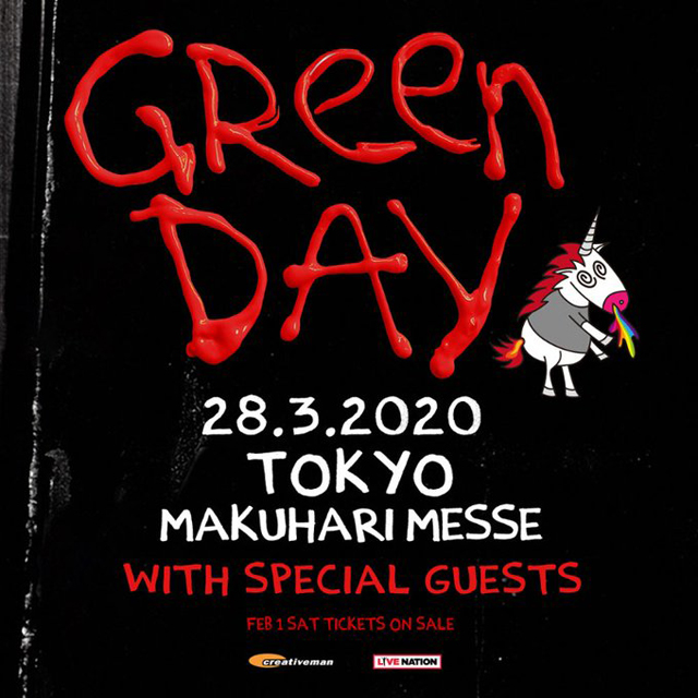 GREEN DAY JAPAN  2020 03 28