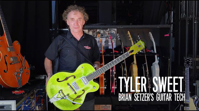 Backstage with Brian Setzer's Rig - Gretsch Guitars
