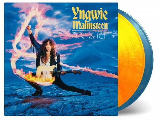 Yngwie Malmsteen / Fire & Ice (EXPANDED) [180g LP / Fire (LP1) (Solid Orange & Solid Yellow Mixed) & Ice (LP2) (Solid Blue & White Mixed) vinyl]