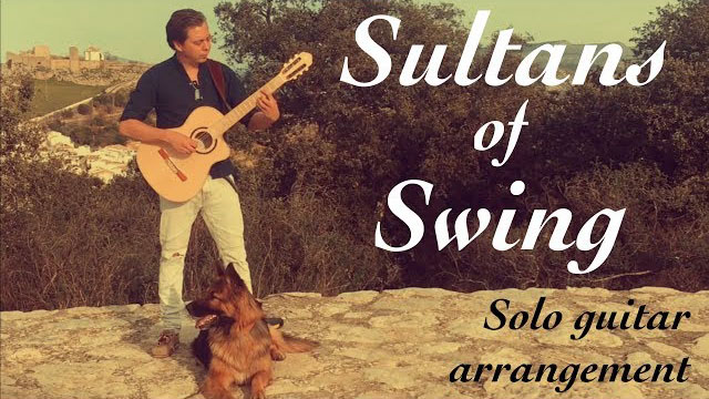 Sultans Of Swing (Dire Straits) Acoustic - Classical Fingerstyle guitar - Thomas Zwijsen