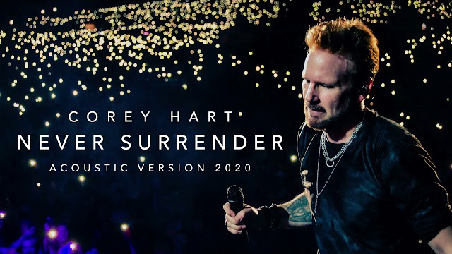 Corey Hart - Never Surrender (Acoustic version 2020)