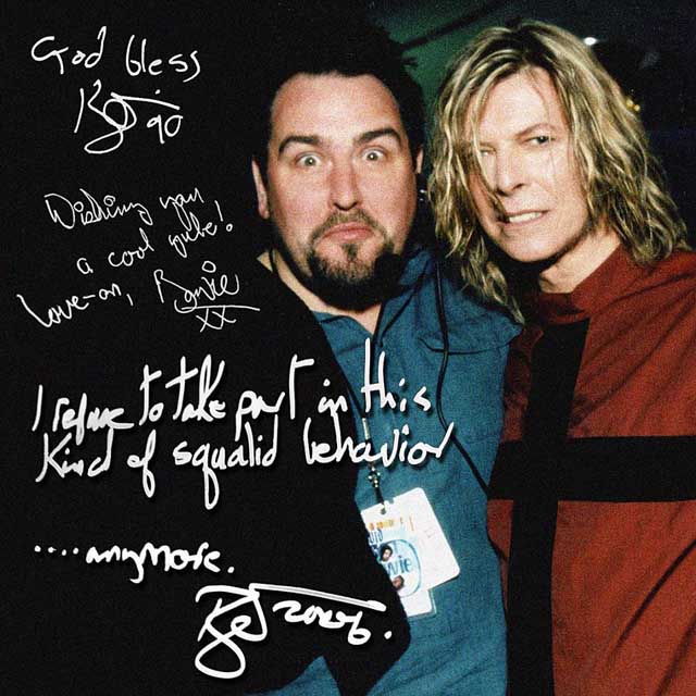 David Bowie's Autograph