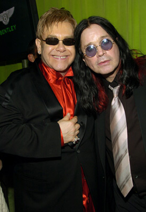 Ozzy Osbourne and Elton John