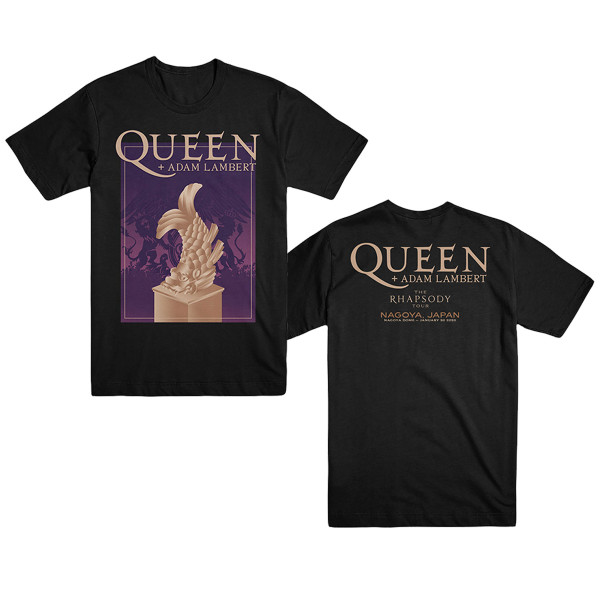 Queen + Adam Lambert - 2020 Nagoya Event T-Shirt