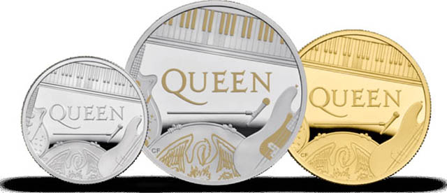 The Royal Mint Queen Coin collection