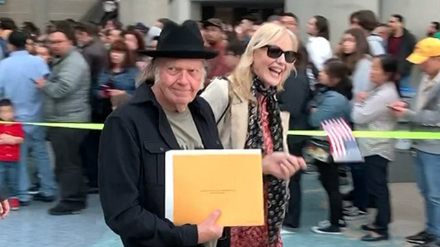 Neil Young is now officially an American citizen
