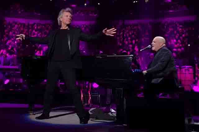 Billy Joel and Jon Bon Jovi