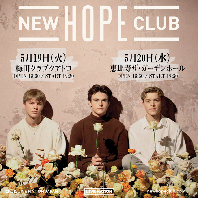 New Hope Club - Japan Tour 2020