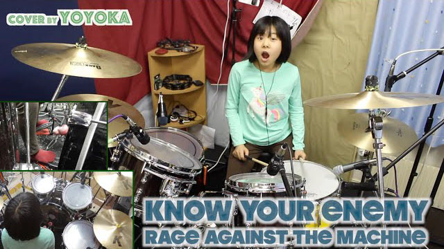 Know Your Enemy - Rage Against The Machine / Cover by Yoyoka, 10 year old