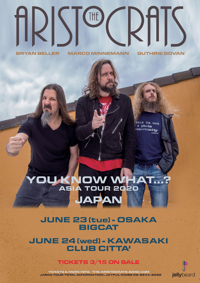 THE ARISTOCRATS YOU KNOW WHAT…？JAPAN TOUR 2020