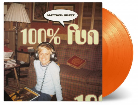 Matthew Sweet / 100% Fun [180g LP / orange vinyl]