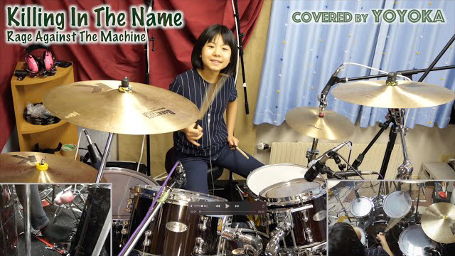 Killing in the Name – Rage Against the Machine / Cover by Yoyoka, 10 year old