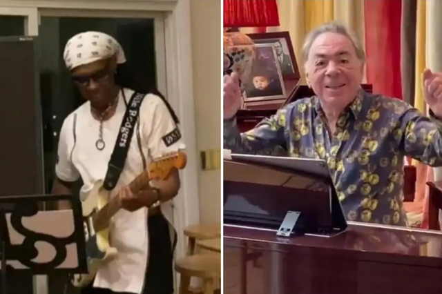 Nile Rodgers and Andrew Lloyd Webber