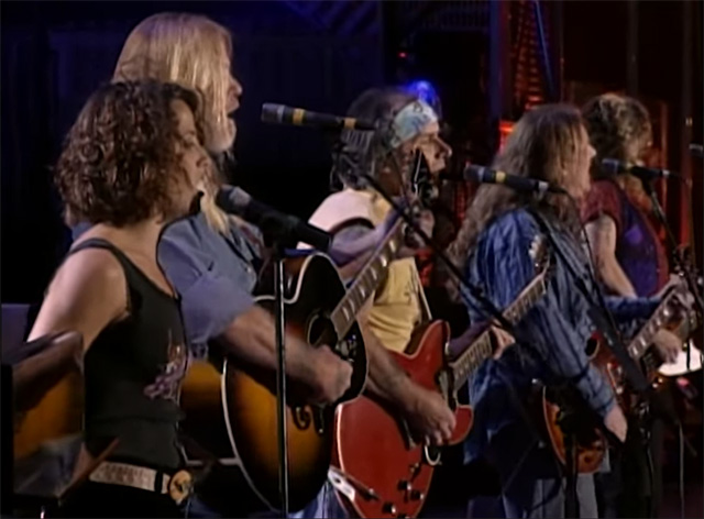 The Allman Brothers Band and Sheryl Crow perform 