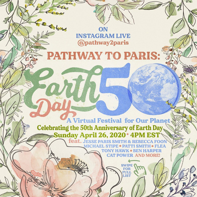 Pathway to Paris Earth Day 50: A Virtual Festival to Our Planet
