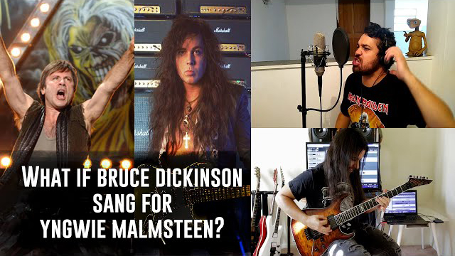 Raphael Mendes / What if Bruce Dickinson sang for Yngwie Malmsteen? Rising Force by Raphael Mendes & Luis Kalil