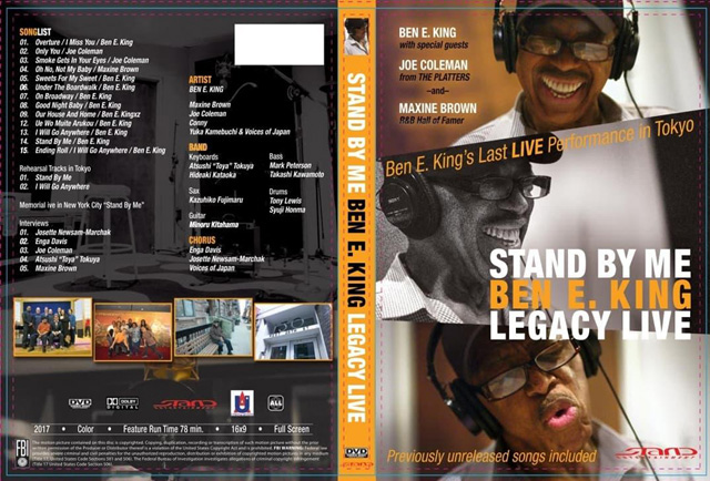 Stand By Me Ben E. King Legacy Live DVD