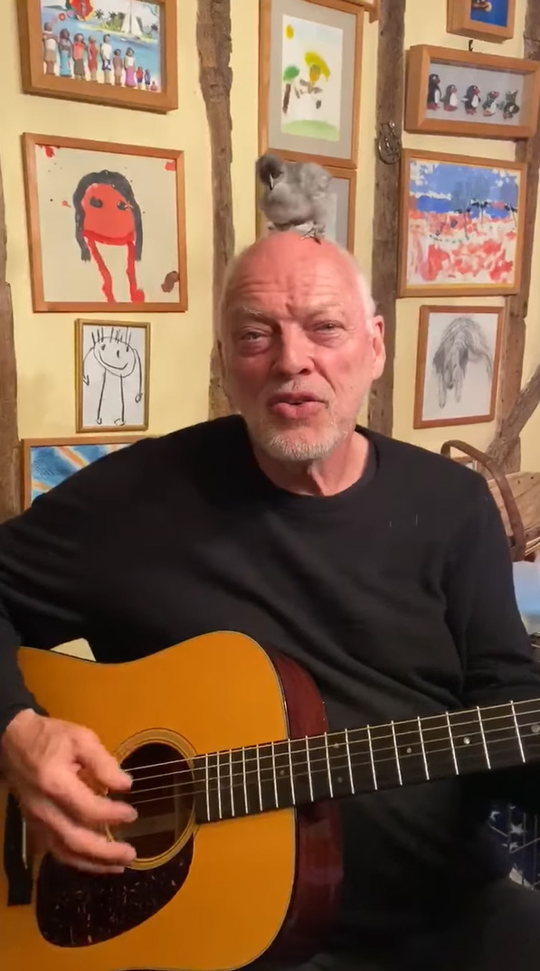 David Gilmour with Chick