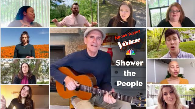 Shower The People - James Taylor Live on The Voice