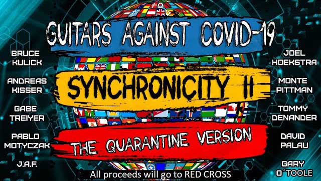 Guitars Against COVID-19: Synchronicity II - The Quarantine Version (The Police Cover)