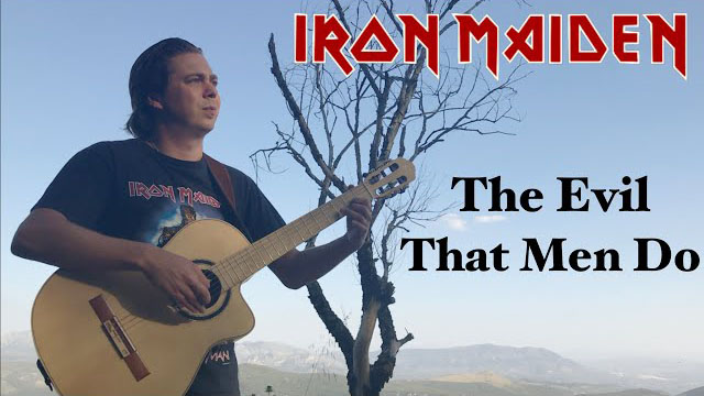 IRON MAIDEN - The Evil That Men Do (Acoustic) by Thomas Zwijsen - Nylon Maiden