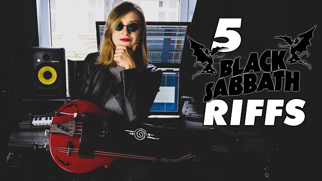 Michalina Malisz - 5 Black Sabbath Riffs Played on Hurdy Gurdy